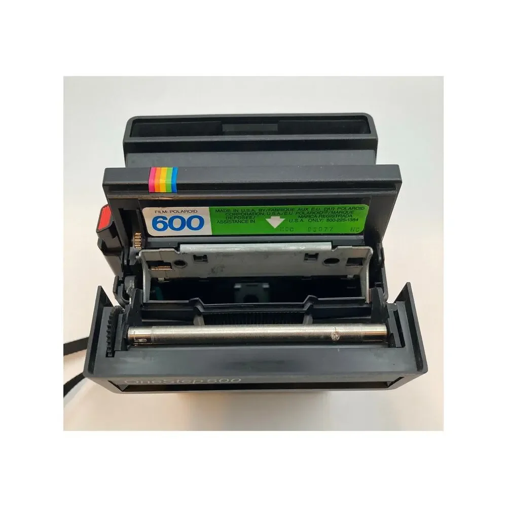 Polaroid One Step 600 Film Instant Camera Vintage Retro Black Untested